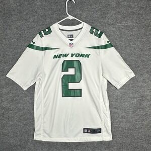 Nike NFL New York Jets #2 Zach Wilson Football Jersey White Medium On Field